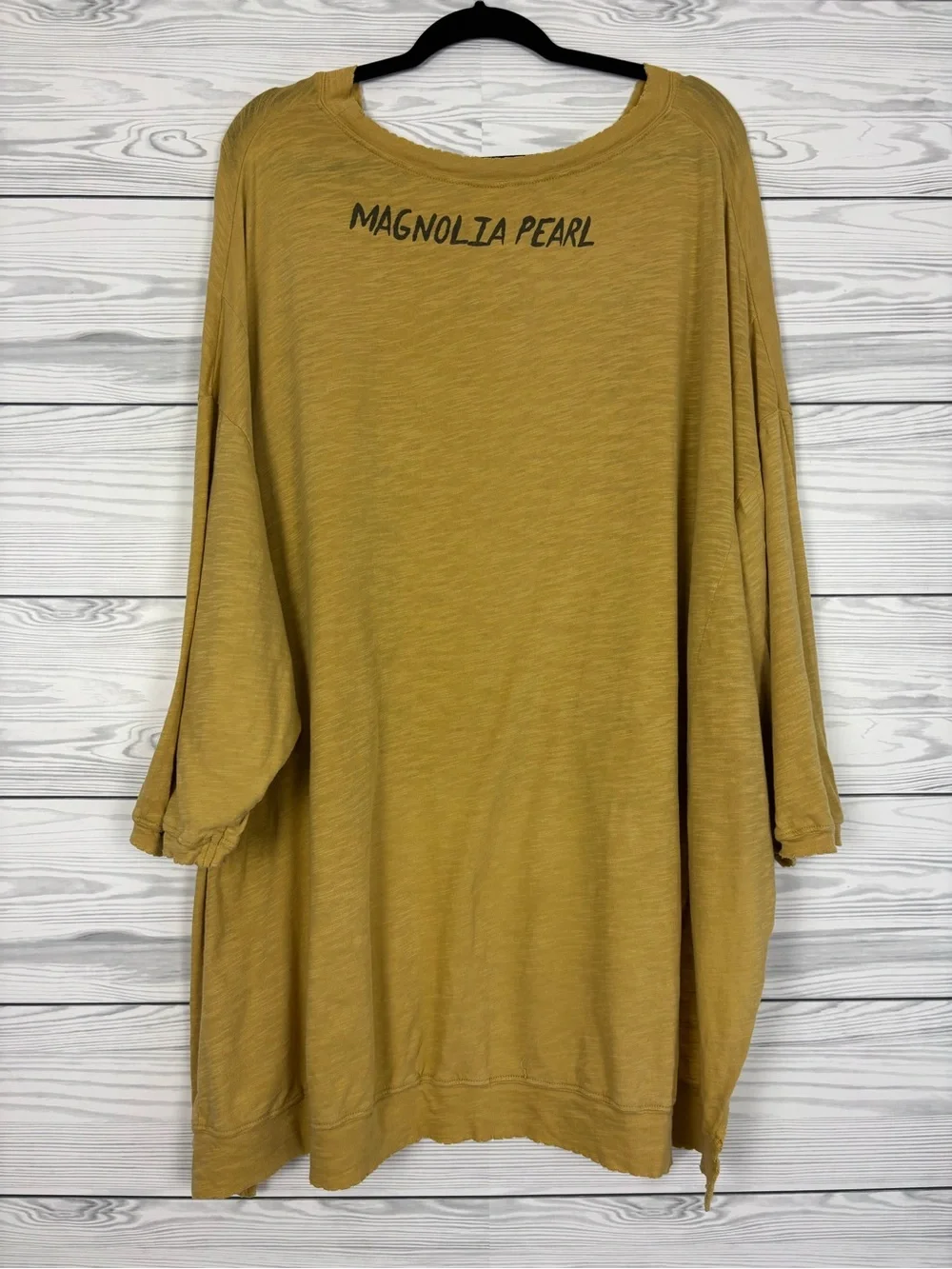 Magnolia Pearl marigold moon top boho one size
